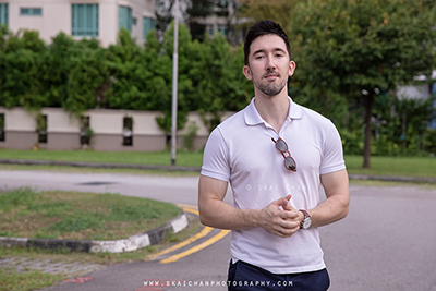 Outdoor Men's Fashion Photoshoot - Lukas Berger @ Haig Road