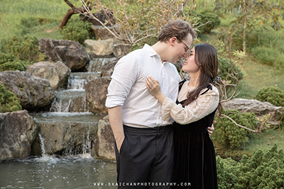 Outdoor Couple Photoshoot - Couple: Keagan & Nancy @ Serene Garden @ Gardens By The Bay