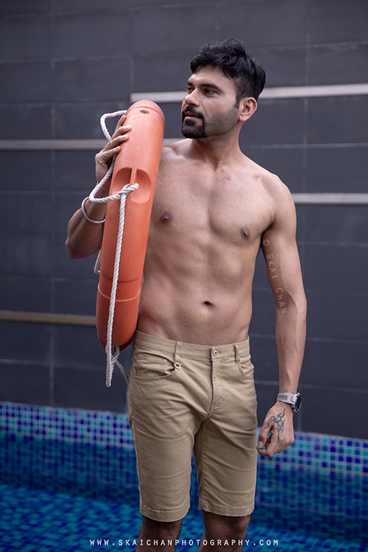 Men's lifestyle fitness portrait photoshoot session with Anmol @ swimming pool @ Edenz Loft Men's lifestyle fitness portrait photoshoot session with Anmol @ swimming pool @ Edenz Loft