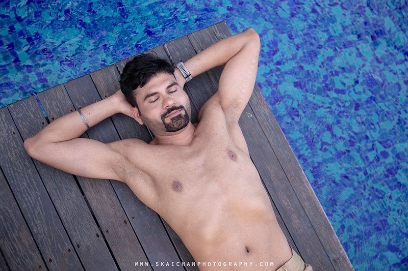Men's lifestyle fitness portrait photoshoot session with Anmol @ swimming pool @ Edenz Loft Men's lifestyle fitness portrait photoshoot session with Anmol @ swimming pool @ Edenz Loft