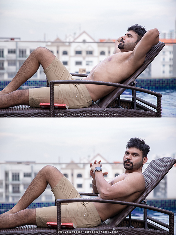 Men's lifestyle fitness portrait photoshoot session with Anmol @ swimming pool @ Edenz Loft Men's lifestyle fitness portrait photoshoot session with Anmol @ swimming pool @ Edenz Loft