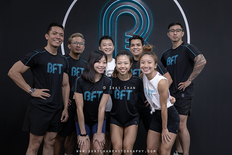 Fitness corporate group photoshoot session with fitness trainers at Body Fit Training (BFT) Changi (Gym) Fitness corporate group photoshoot session with fitness trainers at Body Fit Training (BFT) Changi (Gym)
