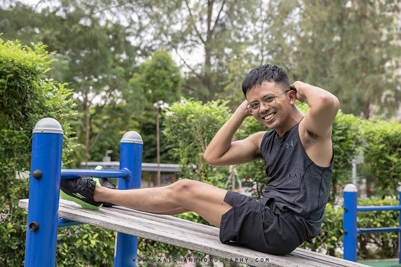 Lifestyle fitness workout/ exercise portrait photoshoot session with Barry Chow @ fitness corner (Yuan Ching Road) Lifestyle fitness workout/ exercise portrait photoshoot session with Barry Chow @ fitness corner (Yuan Ching Road)