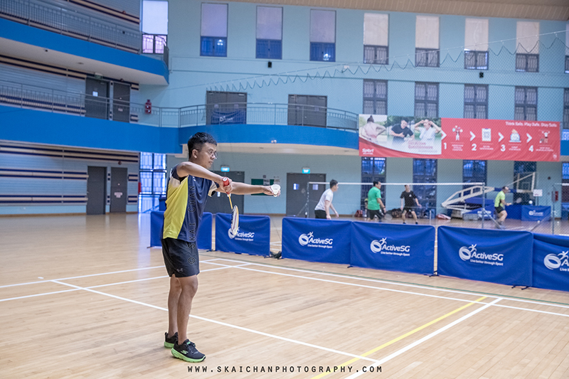 Lifestyle sports - badminton - portrait photoshoot session with Barry Chow @ Jurong East Sports Hall Lifestyle sports - badminton - portrait photoshoot session with Barry Chow @ Jurong East Sports Hall