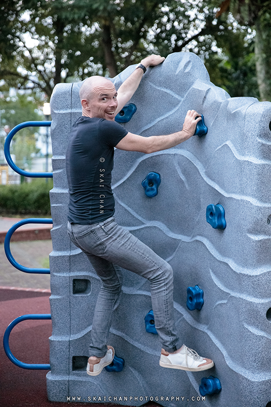 Quirky lifestyle photoshoot session with Jerome Cheze at Poh Huat Road Playground Quirky lifestyle photoshoot session with Jerome Cheze at Poh Huat Road Playground