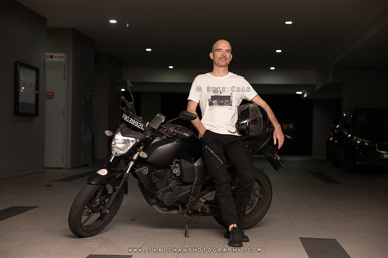 Night motorbike photoshoot session with Jerome Cheze at Carpark Night motorbike photoshoot session with Jerome Cheze at Carpark