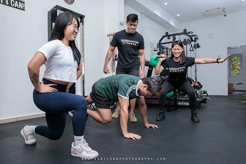 Fitness editorial photoshoot session with Urban Active Fitness at Green Curve SG (gym) Fitness editorial photoshoot session with Urban Active Fitness at Green Curve SG (gym)