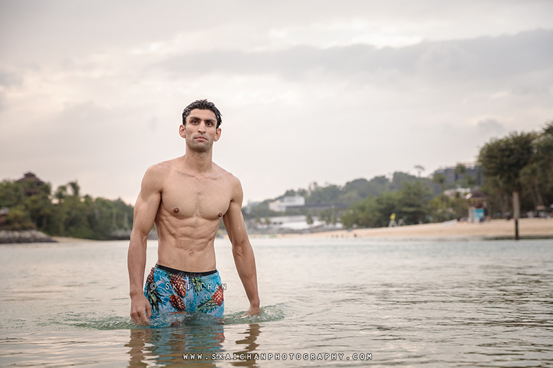 Water themed fitness portrait photoshoot session with Rounak @ Palawan Beach (Sentosa) Water themed fitness portrait photoshoot session with Rounak @ Palawan Beach (Sentosa)