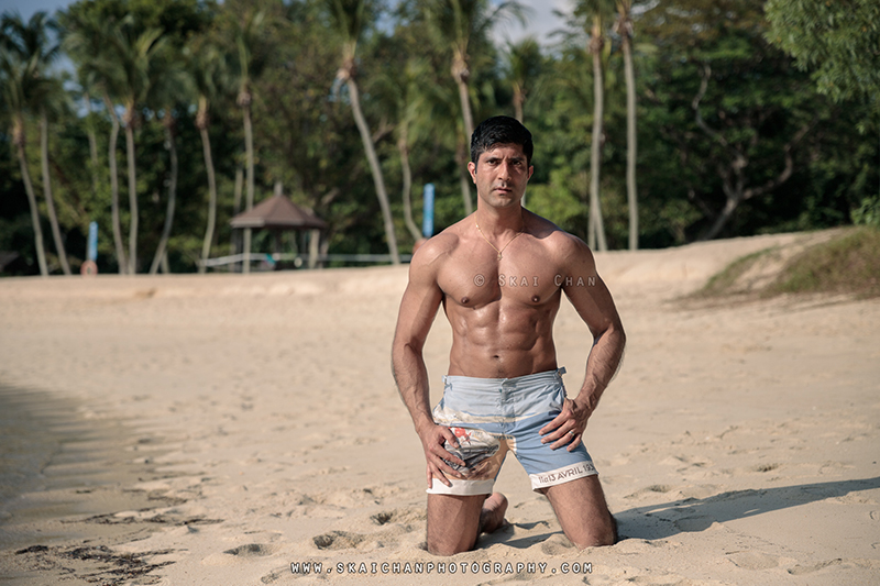 Water themed physique portrait photoshoot session with Deepraj @ Tanjong Beach (Sentosa) Water themed physique portrait photoshoot session with Deepraj @ Tanjong Beach (Sentosa)