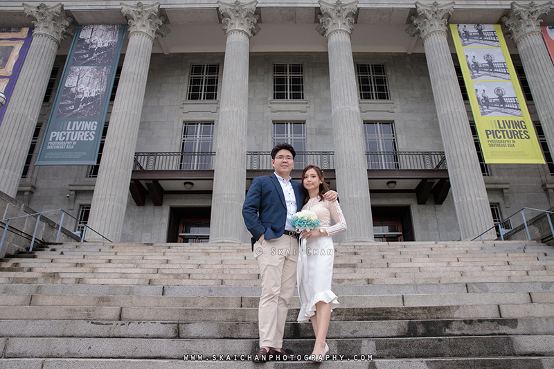 Pre-Wedding photoshoot session with Zijian & Christine at National Gallery Singapore Pre-Wedding photoshoot session with Zijian & Christine at National Gallery Singapore
