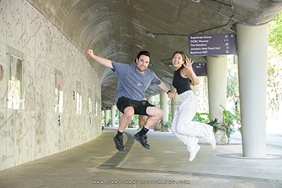 Outdoor Couple Photoshoot - Andre & Yen @ Chinese Garden & Supertree Groves (Gardens By The Bay)