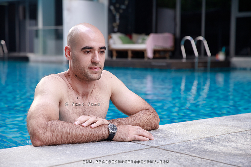 Fitness pool lifestyle photoshoot session with Itay @ Robertson Quay Fitness pool lifestyle photoshoot session with Itay @ Robertson Quay