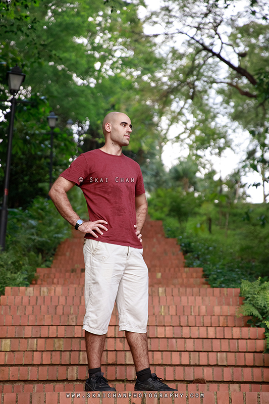 Hiking photoshoot session with Itay @ Fort Canning Park Hiking photoshoot session with Itay @ Fort Canning Park