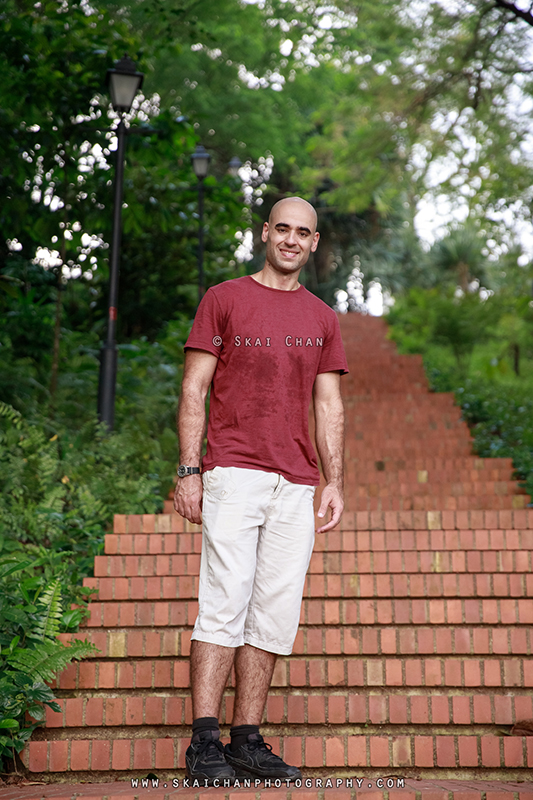 Hiking photoshoot session with Itay @ Fort Canning Park Hiking photoshoot session with Itay @ Fort Canning Park