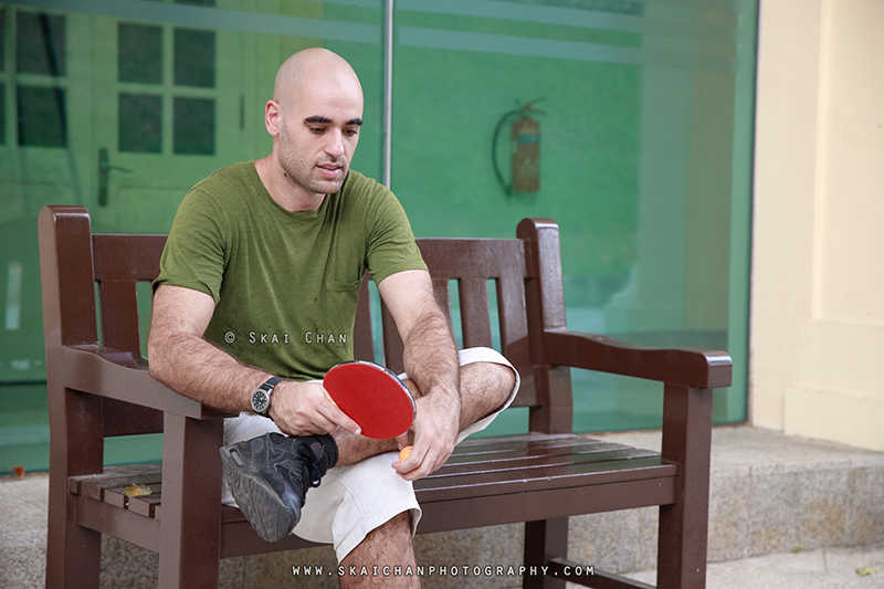 Table Tennis photoshoot session with Itay @ Fort Canning Park Table Tennis photoshoot session with Itay @ Fort Canning Park