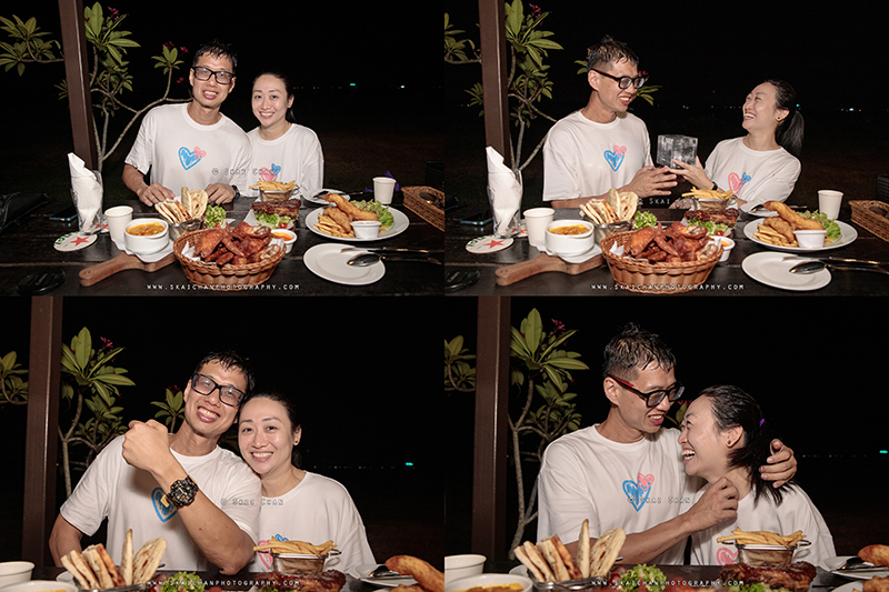 Sunset night beach couple photoshoot session with Raymond & Serena at Pasir Ris Park Sunset night beach couple photoshoot session with Raymond & Serena at Pasir Ris Park