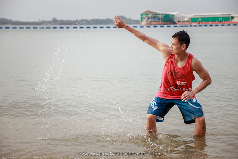 Fitness lifestyle photoshoot session with Raymond Chan at Pasir Ris Beach Fitness lifestyle photoshoot session with Raymond Chan at Pasir Ris Beach