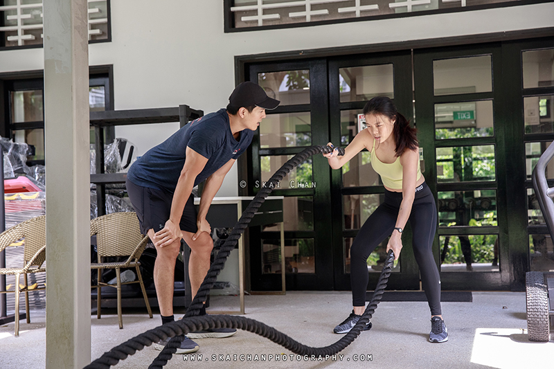 Editorial personal training photoshoot session with Gold's Gym Singapore at Rochester Park outlet Editorial personal training photoshoot session with Gold's Gym Singapore at Rochester Park outlet