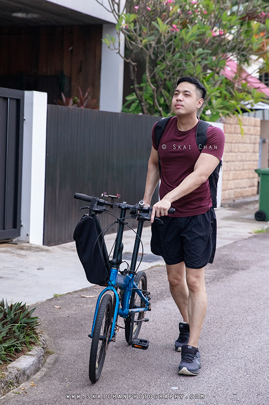Bicycle photoshoot session with Raymund @ Serangoon Garden