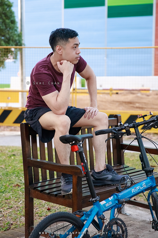 Bicycle photoshoot session with Raymund @ Serangoon Garden
