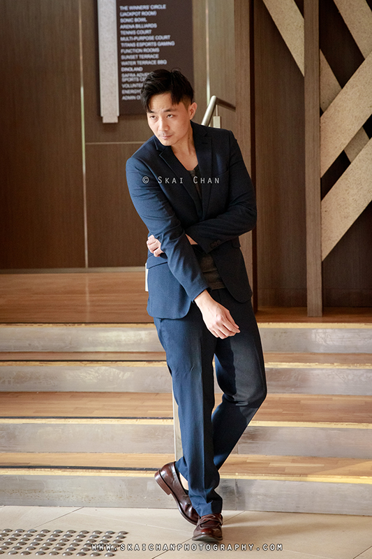 Men's fashion photoshoot session with Ong Yongchuan at Safra Yishun country club Men's fashion photoshoot session with Ong Yongchuan at Safra Yishun country club