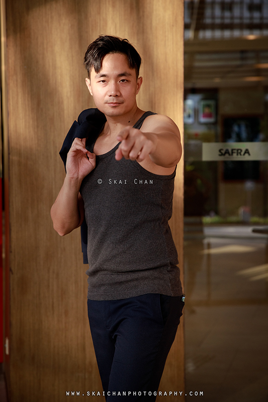 Men's fashion photoshoot session with Ong Yongchuan at Safra Yishun country club Men's fashion photoshoot session with Ong Yongchuan at Safra Yishun country club