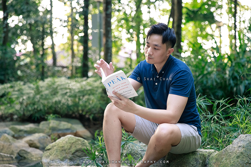 Reading photoshoot session with Ong Yongchuan at Yishun Park Reading photoshoot session with Ong Yongchuan at Yishun Park