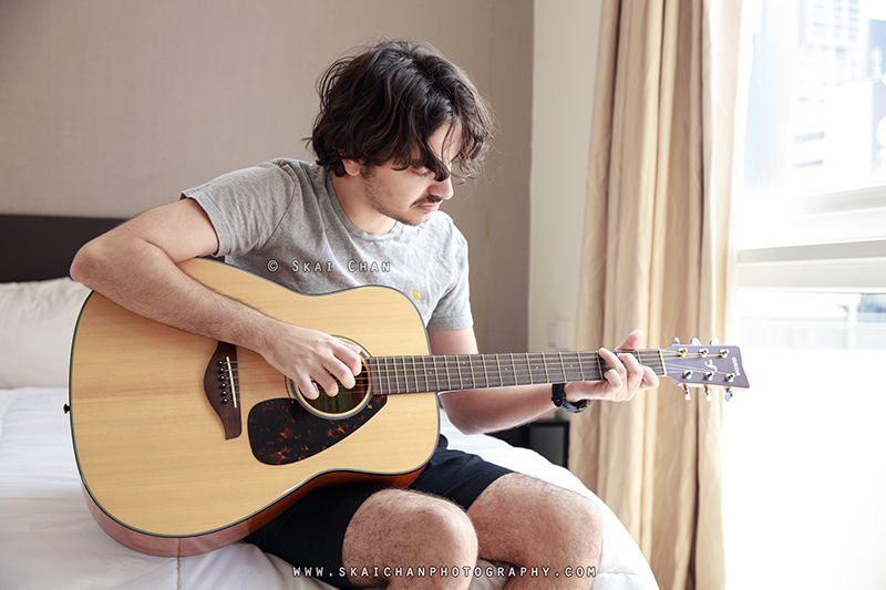 Music - Guitar photoshoot session with Zaid at home Music - Guitar photoshoot session with Zaid at home