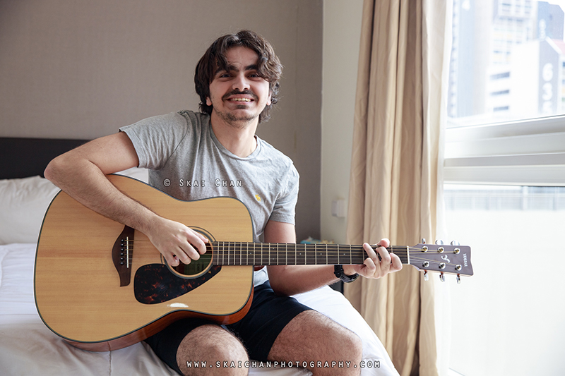Music - Guitar photoshoot session with Zaid at home Music - Guitar photoshoot session with Zaid at home
