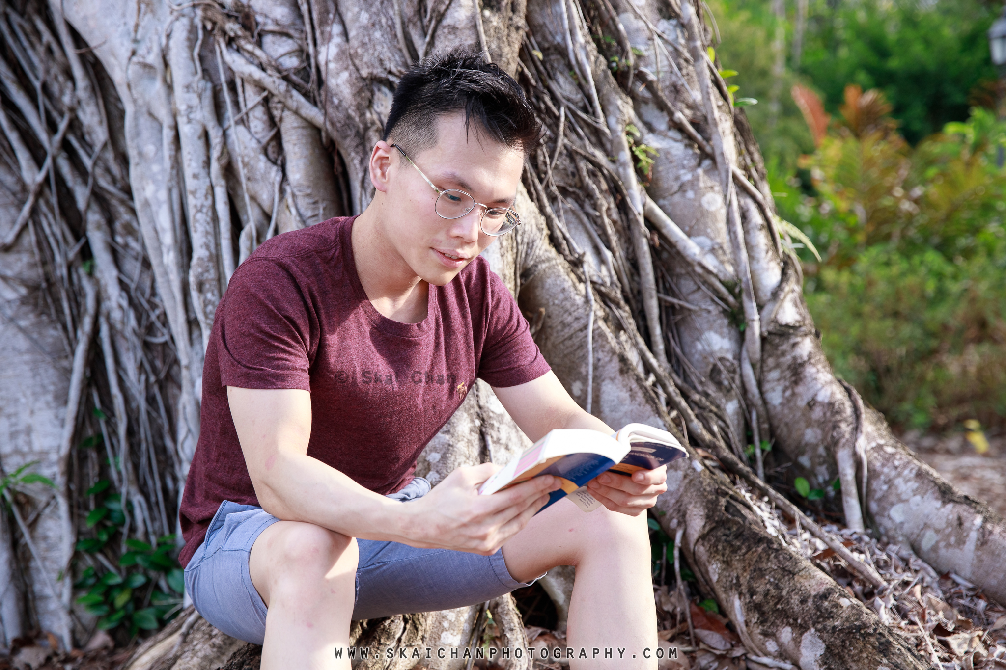 Reading photoshoot session with Michael Tan at Forest Discovery Centre Reading photoshoot session with Michael Tan at Forest Discovery Centre