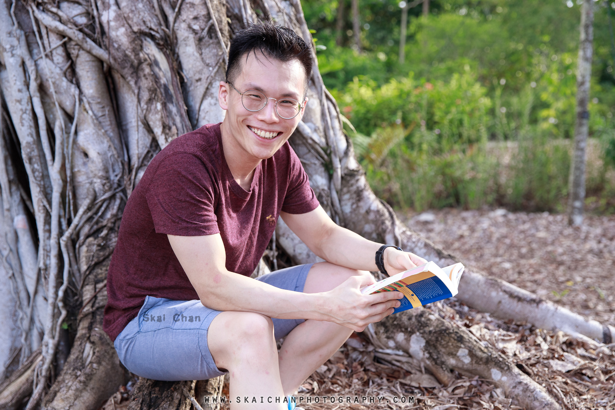 Reading photoshoot session with Michael Tan at Forest Discovery Centre Reading photoshoot session with Michael Tan at Forest Discovery Centre