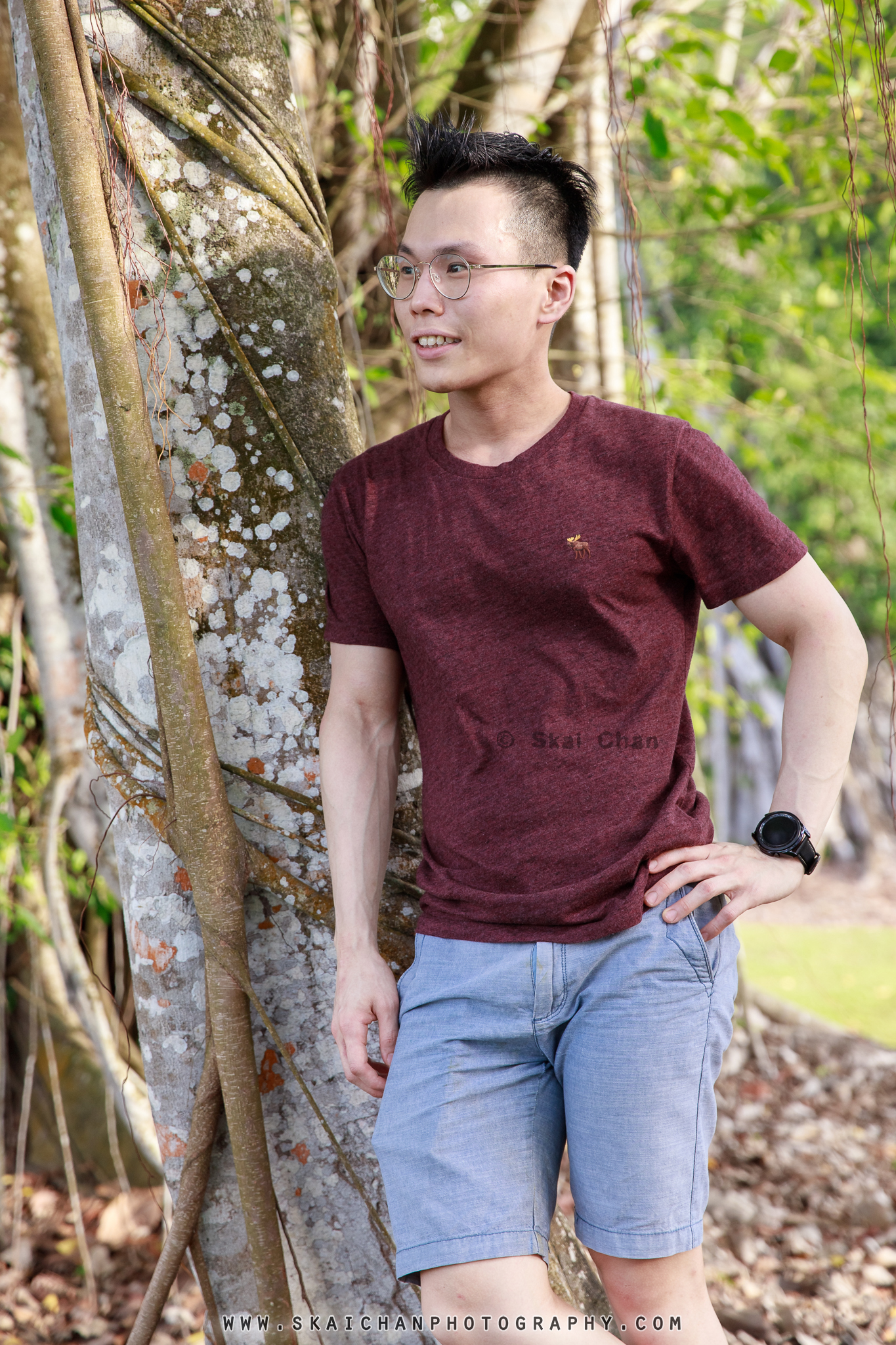 Lifestyle photoshoot session with Michael Tan at Forest Discovery Centre Lifestyle photoshoot session with Michael Tan at Forest Discovery Centre