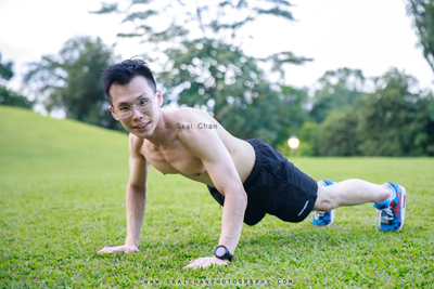 Outdoor Fitness Photoshoot - Michael Tan
