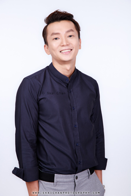 Indoor Studio Corporate Headshot Photoshoot - Wayne Wang