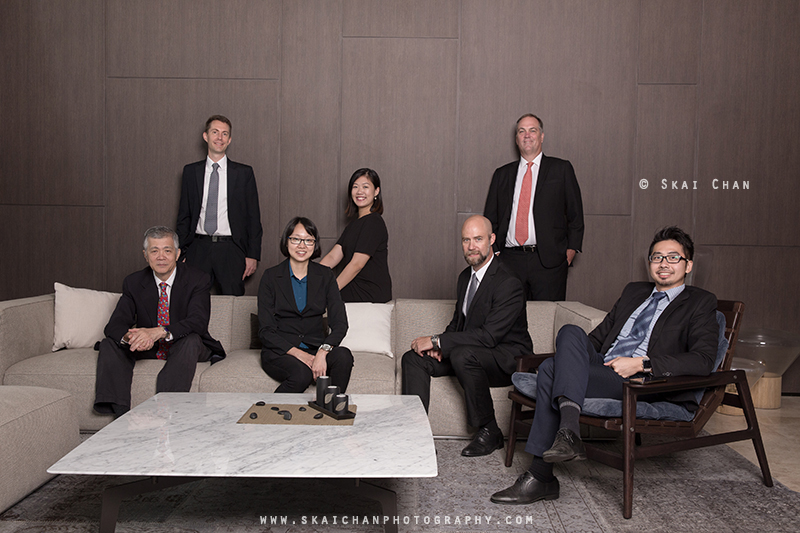 Professional team photographer in Singapore