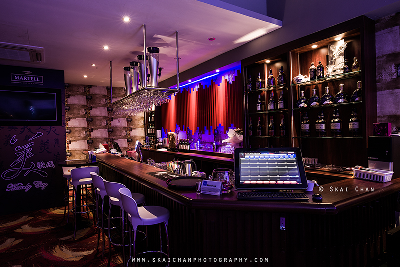 commercial bar interior photoshoot